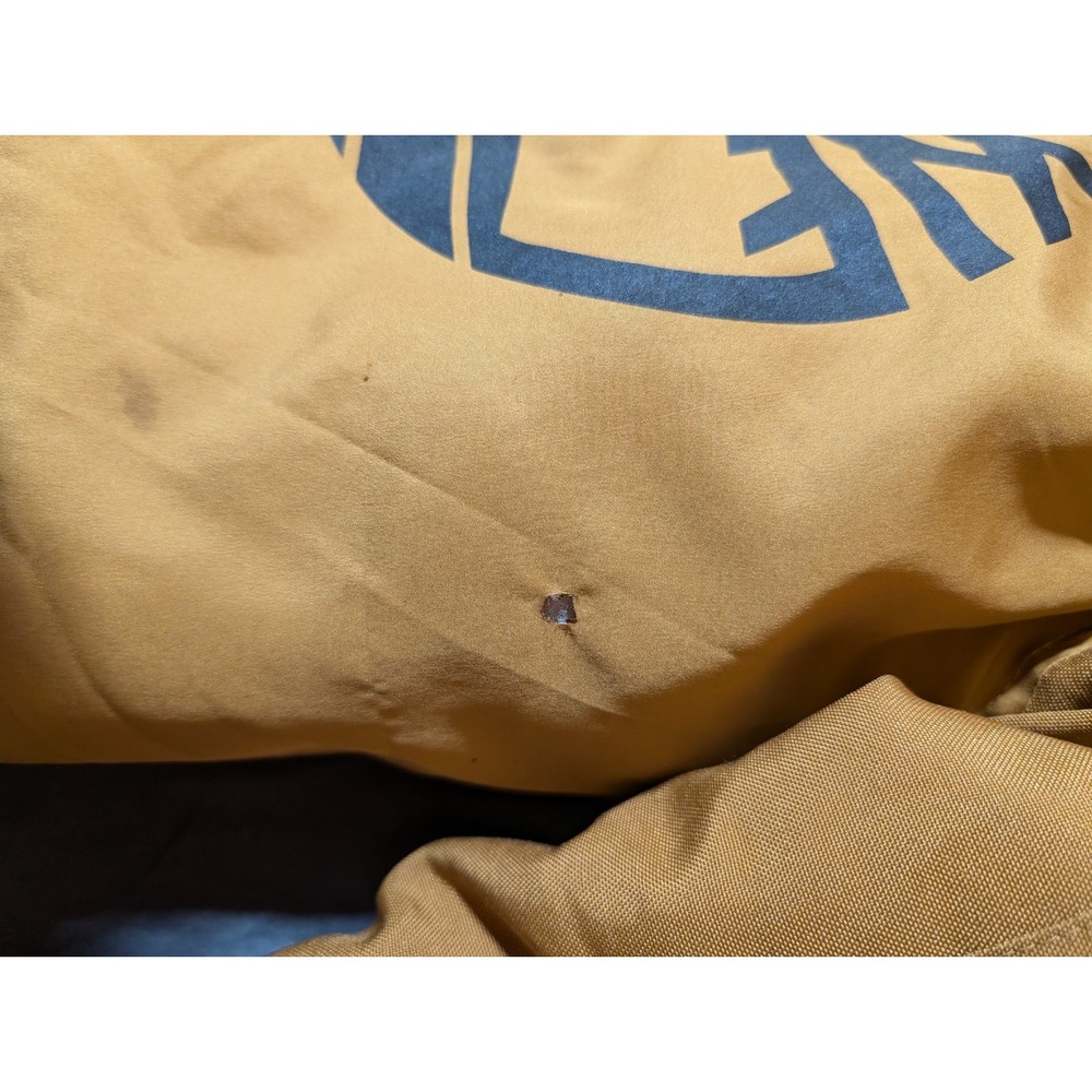 TIMBERLAND BOYS Logo Puffy‎ Jacket Mustard 4T - Picture 12 of 13